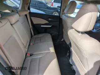 2015 Honda CR-V EX-L with VIN 5J6RM4H7XFL111385, listed as a Copart auction lot 48588225 with 129,162 mi miles and Salvage Title. Bid and sale history available at carsss.com. Image 10.