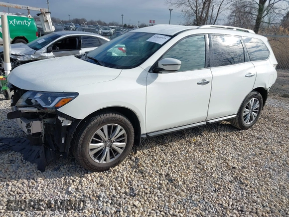 2019 Nissan Pathfinder SV with VIN 5N1DR2MM8KC622441, listed as a IAAI auction lot 41865931 with 80,013 mi miles. Bid and sale history available at carsss.com. Image 23.