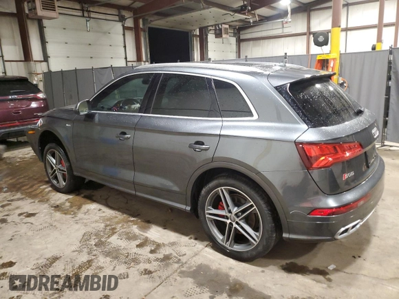 2018 Audi SQ5 Prestige with VIN WA1C4AFY6J2049563, listed as a Copart auction lot 84403604 with 88,589 mi miles and Salvage Title. Bid and sale history available at DreamBid. Image 2.