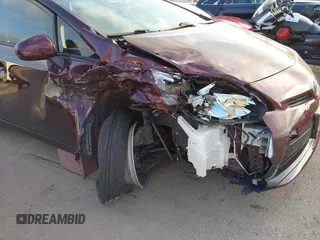 2013 Toyota Prius One with VIN JTDKN3DU5D5625589, listed as a IAAI auction lot 41527206 with 153,411 mi miles. Bid and sale history available at carsss.com. Image 6.