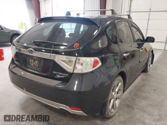 2009 Subaru Impreza Outback Special Sports with VIN JF1GH63609G820034, listed as a IAAI auction lot 42167339 with 160,153 mi miles and . Bid and sale history available at DreamBid. Image 4.