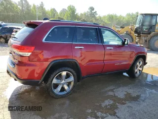 2014 Jeep Grand Cherokee Limited with VIN 1C4RJEBM6EC433412, listed as a Copart auction lot 55397645 with 52,941 mi miles and Salvage Title. Bid and sale history available at DreamBid. Image 3.