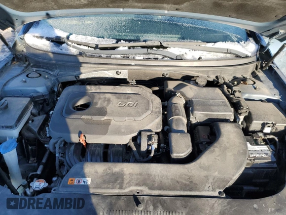 2017 Hyundai Sonata 2.4L with VIN 5NPE24AF2HH572793, listed as a Copart auction lot 46319855 with 150,244 mi miles and Salvage Title. Bid and sale history available at DreamBid. Image 12.