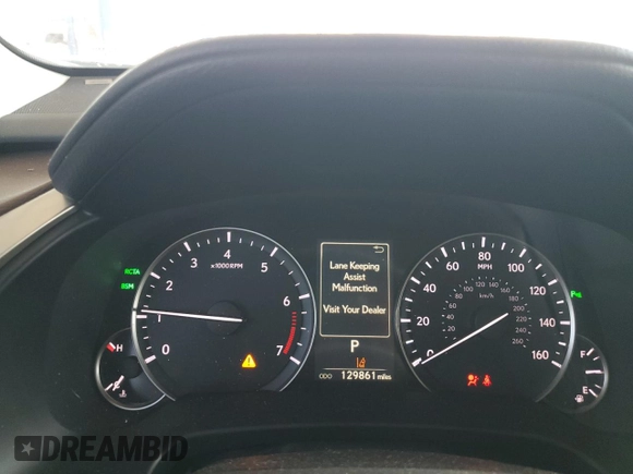 2016 Lexus RX 350 with VIN 2T2BZMCA5GC033906, listed as a Copart auction lot 64869445 with 129,861 mi miles and Salvage title. Bid and sale history available at DreamBid. Image 9.