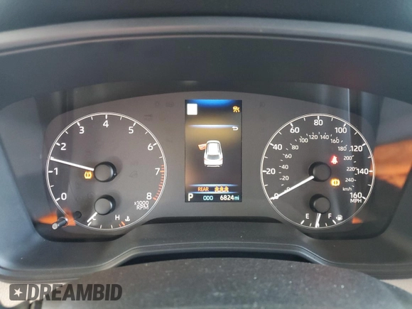 2025 Toyota Corolla Cross L с VIN 7MUAAAAG6SV126680, выставлен на аукционе Copart как лот 56318625 с пробегом 6 824 миль миль и Списание • Salvage title. История ставок и продаж доступна на DreamBid. Изображение 9.
