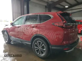 2020 Honda CR-V EX-L with VIN 7FART6H88LE015691, listed as a Copart auction lot 53718345 with 37,991 mi miles and Salvage title. Bid and sale history available at DreamBid. Image 2.