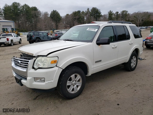 2008 Ford Explorer XLT with VIN 1FMEU73E58UA53352, listed as a Copart auction lot 48039795 with 97,955 mi miles and Clean Title. Bid and sale history available at carsss.com. Image 1.