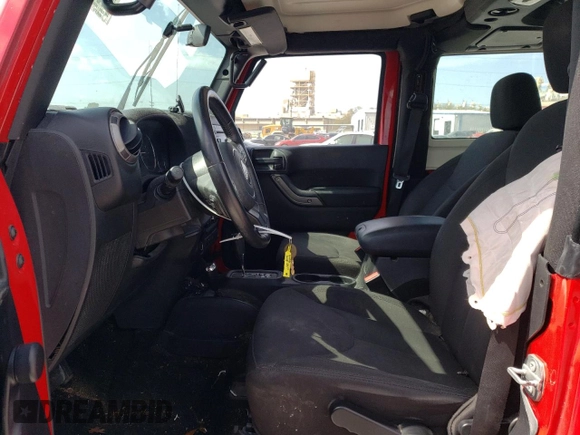 2018 Jeep Wrangler Sport S with VIN 1C4GJWAG2JL922408, listed as a Copart auction lot 49140425 with 62,632 mi miles and Salvage title. Bid and sale history available at DreamBid. Image 7.