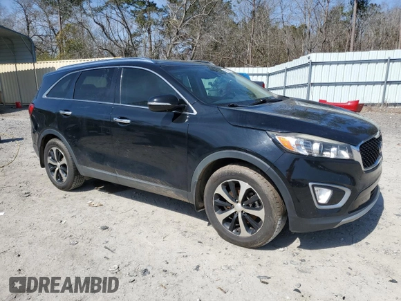 2017 Kia Sorento EX V6 with VIN 5XYPH4A59HG302756, listed as a Copart auction lot 49394315 with 207,366 mi miles and Clean Title. Bid and sale history available at carsss.com. Image 4.