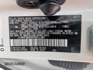 2017 Lexus GX 460 z VIN JTJBM7FX6H5181109, wystawiony jako Copart lot #60835635 z przebiegiem 199 172 mil mil oraz Czysty tytuł • Clean title. Historia ofert i sprzedaży dostępna na DreamBid. Obrazek 13.