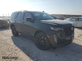 2021 Cadillac Escalade Sport Platinum with VIN 1GYS4GKL6MR408270, listed as a Copart auction lot 71308244 with 0 mi miles and Salvage Title. Bid and sale history available at carsss.com. Image 4.