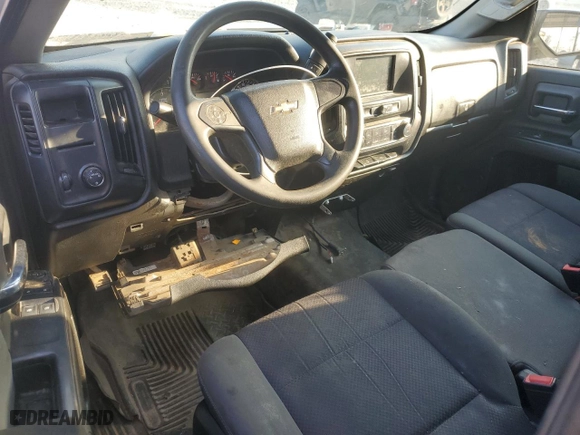 2018 Chevrolet Silverado 1500 Work Truck with VIN 1GCNCNECXJZ906067, listed as a Copart auction lot 46873105 with 104,068 mi miles and Salvage Title. Bid and sale history available at carsss.com. Image 8.