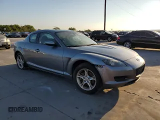 2004 Mazda RX-8 with VIN JM1FE17N040123306, listed as a Copart auction lot 71753604 with 136,794 mi miles and Clean Title. Bid and sale history available at carsss.com. Image 4.