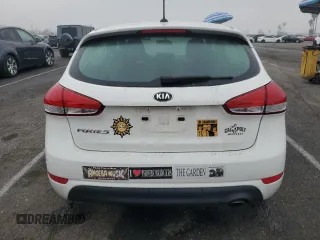 2018 Kia Forte5 LX with VIN KNAFK5A85J5773795, listed as a Copart auction lot 83042954 with 56,267 mi miles and Salvage Title. Bid and sale history available at carsss.com. Image 6.