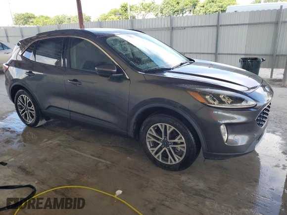 2020 Ford Escape SEL with VIN 1FMCU0H69LUC66670, listed as a Copart auction lot 60316755 with 30,281 mi miles and Non repairable. Bid and sale history available at DreamBid. Image 4.
