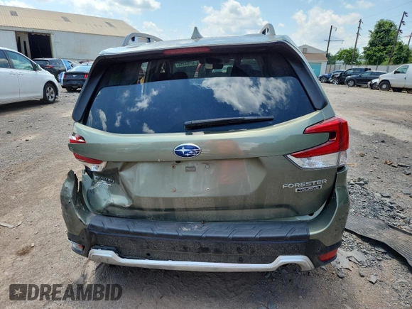 2020 Subaru Forester Touring with VIN JF2SKAXC4LH482519, listed as a Copart auction lot 62868255 with 71,009 mi miles and Salvage title. Bid and sale history available at DreamBid. Image 6.