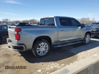 2023 Chevrolet Silverado 1500 with VIN 2GCUDJED9P1123897, listed as a Copart auction lot 46908315 with 27,712 mi miles and Salvage Title. Bid and sale history available at DreamBid. Image 3.