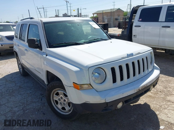 2016 Jeep Patriot Sport SE with VIN 1C4NJPBAXGD753958, listed as a IAAI auction lot 42052122 with 175,502 mi miles and . Bid and sale history available at carsss.com. Image 6.