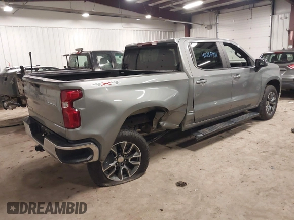 2025 Chevrolet Silverado 1500 LT with VIN 1GCPKKEK0SZ100161, listed as a IAAI auction lot 41685491 with 1,706 mi miles and . Bid and sale history available at DreamBid. Image 4.