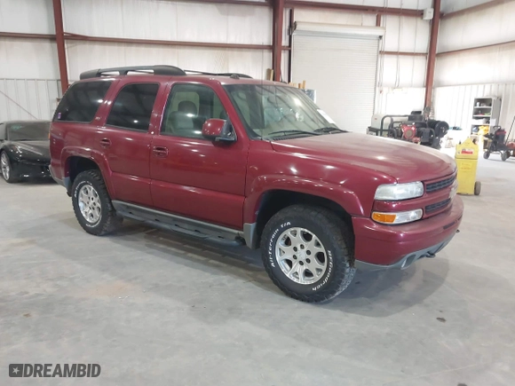 2005 Chevrolet Tahoe Z71 with VIN 1GNEK13Z05R271098, listed as a IAAI auction lot 41616696 with 285,553 mi miles. Bid and sale history available at carsss.com. Image 1.