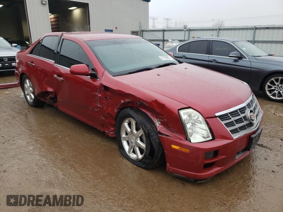 2008 Cadillac STS with VIN 1G6DC67A380206020, listed as a Copart auction lot 43190895 with 150,112 mi miles and Salvage Title. Bid and sale history available at carsss.com. Image 4.