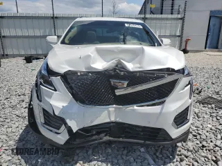 2021 Cadillac XT5 AWD Sport with VIN 1GYKNHRS3MZ203120, listed as a Copart auction lot 52539475 with Not provided miles and Salvage title. Bid and sale history available at DreamBid. Image 5.