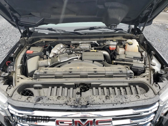 2018 GMC Sierra 2500HD SLE z VIN 1GT49MEY1PF165625, wystawiony jako Copart lot #58934545 z przebiegiem 27 985 mil mil oraz Szkoda całkowita • Salvage title. Historia ofert i sprzedaży dostępna na DreamBid. Obrazek 11.