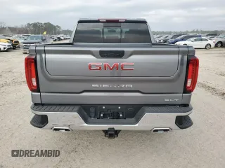 2022 GMC Sierra 1500 Limited SLT with VIN 1GTU9DET8NZ192191, listed as a Copart auction lot 42244485 with 0 mi miles and Salvage Title. Bid and sale history available at carsss.com. Image 6.