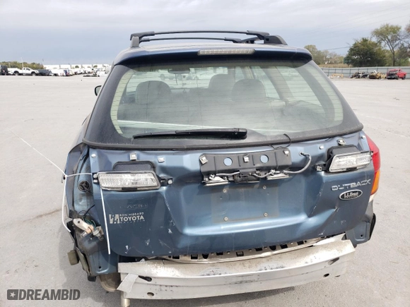 2005 Subaru Legacy Wagon (Natl) Outback R L.L. Bean Edition with VIN 4S4BP86C654354797, listed as a Copart auction lot 75893914 with 205,094 mi miles and Salvage Title. Bid and sale history available at carsss.com. Image 6.