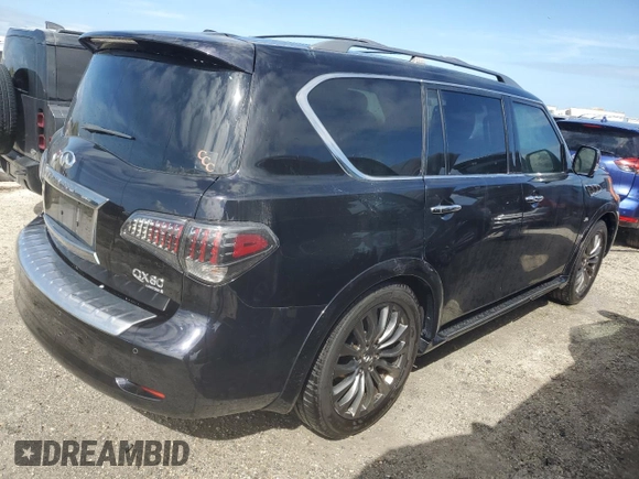 2015 Infiniti QX80 with VIN JN8AZ2NE5F9087347, listed as a Copart auction lot 75463544 with 174,302 mi miles and Non Repairable. Bid and sale history available at carsss.com. Image 3.