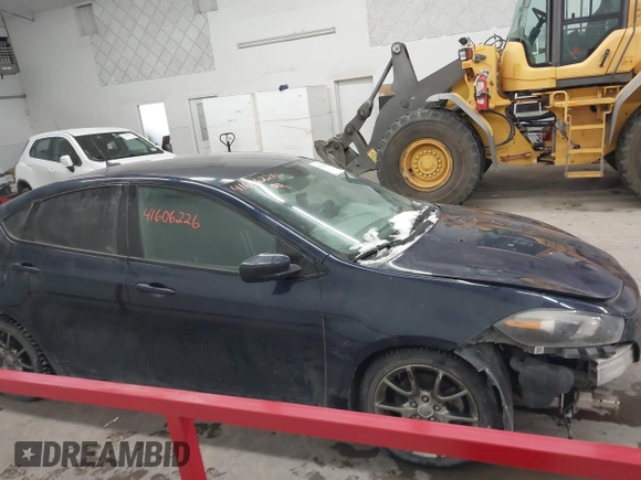 2014 Dodge Dart SXT with VIN 1C3CDFBB0ED860214, listed as a IAAI auction lot 41606226 with 162,241 mi miles. Bid and sale history available at carsss.com. Image 13.