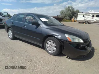 2003 Honda Accord LX z VIN 1HGCM553X3A126013, wystawiony jako IAAI lot #34128369 z przebiegiem Nie podano mil oraz . Historia ofert i sprzedaży dostępna na DreamBid. Obrazek 1.