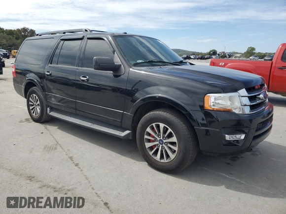 2017 Ford Expedition EL XLT with VIN 1FMJK1JT7HEA48408, listed as a Copart auction lot 72029454 with 181,108 mi miles and Salvage Title. Bid and sale history available at carsss.com. Image 4.