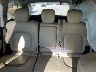 2017 Nissan Armada SL with VIN JN8AY2ND8H9010517, listed as a Copart auction lot 61785834 with 142,157 mi miles and Salvage Title. Bid and sale history available at carsss.com. Image 10.