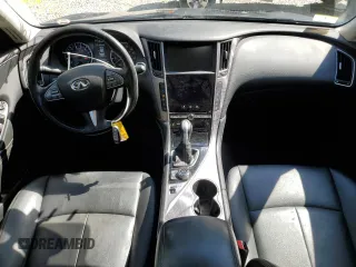 2015 Infiniti Q50 Premium with VIN JN1BV7AR1FM423058, listed as a Copart auction lot 52195215 with 94,797 mi miles and Clean Title. Bid and sale history available at carsss.com. Image 8.