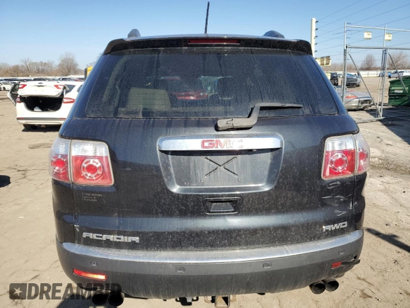 2010 GMC Acadia SLT1 with VIN 1GKLVMEDXAJ165166, listed as a Copart auction lot 48180465 with 151,405 mi miles and Salvage Title. Bid and sale history available at carsss.com. Image 6.