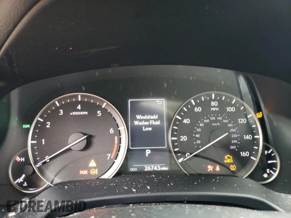 2022 Lexus RX with VIN 2T2HZMDA3NC331425, listed as a Copart auction lot 66683604 with 26,743 mi miles and Salvage Title. Bid and sale history available at carsss.com. Image 9.