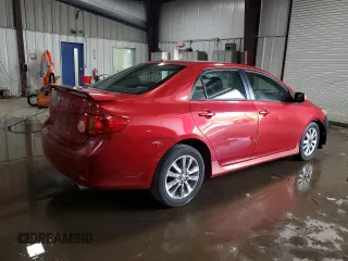 2009 Toyota Corolla with VIN 2T1BU40E09C115460, listed as a Copart auction lot 55720785 with 262,691 mi miles and Clean Title. Bid and sale history available at carsss.com. Image 3.
