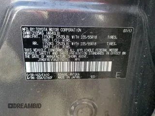 2017 Toyota RAV4 Limited with VIN JTMDFREV5HJ715015, listed as a Copart auction lot 80390894 with 42,307 mi miles and Salvage Title. Bid and sale history available at carsss.com. Image 16.