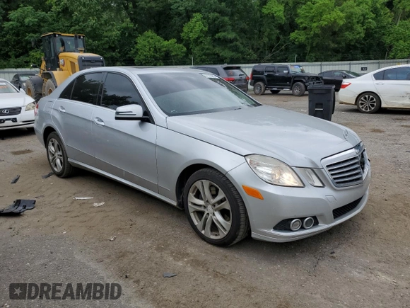 2010 Mercedes-Benz E 350 Luxury with VIN WDDHF5GB6AA101681, listed as a Copart auction lot 57310455 with 141,584 mi miles and Salvage title. Bid and sale history available at DreamBid. Image 4.