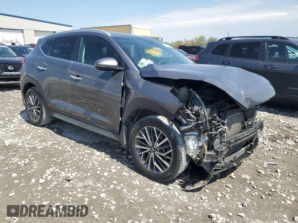 2021 Hyundai Tucson SEL z VIN KM8J33AL1MU306155, wystawiony jako Copart lot #53405475 z przebiegiem 51 930 mil mil oraz Szkoda całkowita • Salvage title. Historia ofert i sprzedaży dostępna na DreamBid. Obrazek 4.