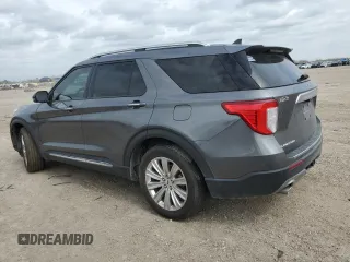 2023 Ford Explorer Limited with VIN 1FMSK7FH1PGA15693, listed as a Copart auction lot 46458305 with 35,295 mi miles and Salvage Title. Bid and sale history available at carsss.com. Image 2.