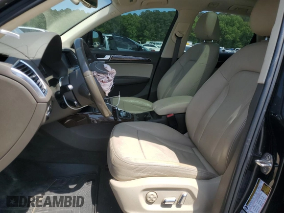 2015 Audi Q5 Premium Plus with VIN WA1DGAFP7FA060474, listed as a Copart auction lot 53512865 with 135,237 mi miles and Salvage title. Bid and sale history available at DreamBid. Image 7.