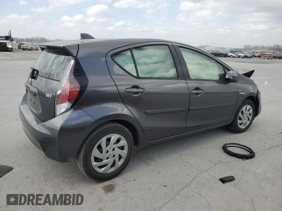 2015 Toyota Prius One with VIN JTDKDTB35F1099097, listed as a Copart auction lot 49326525 with 75,185 mi miles and Salvage Title. Bid and sale history available at DreamBid. Image 3.