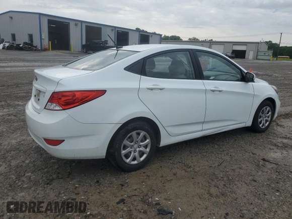 2014 Hyundai Accent GLS with VIN KMHCT4AE5EU614284, listed as a Copart auction lot 55679625 with 176,195 mi miles and Clean Title. Bid and sale history available at carsss.com. Image 3.