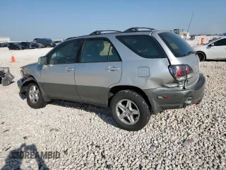 2002 Lexus RX 300 with VIN JTJGF10U820121879, listed as a Copart auction lot 52496705 with 92,641 mi miles and Salvage Title. Bid and sale history available at carsss.com. Image 2.