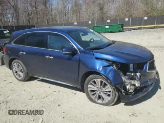 2018 Acura MDX w/Technology Pkg with VIN 5J8YD4H51JL003134, listed as a Copart auction lot 50912905 with 63,203 mi miles and Salvage Title. Bid and sale history available at carsss.com. Image 4.
