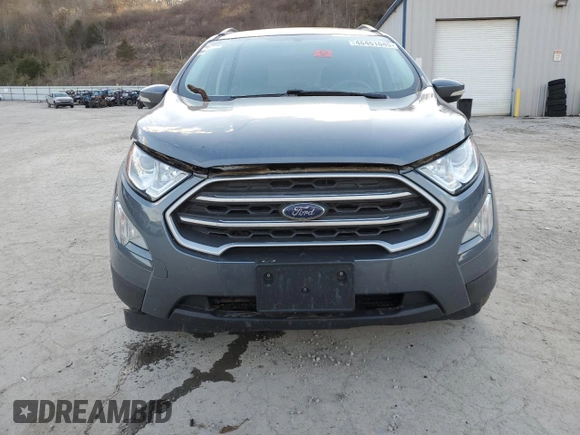 2018 Ford EcoSport SE with VIN MAJ6P1UL3JC215281, listed as a Copart auction lot 46451045 with Not Provided miles and Salvage Title. Bid and sale history available at carsss.com. Image 5.