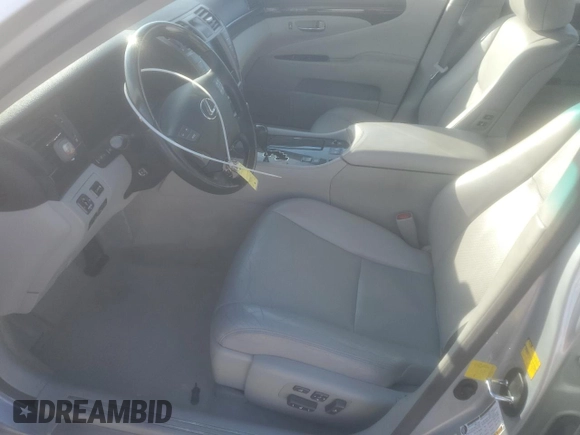 2012 Lexus LS 460 with VIN JTHCL5EF1C5014719, listed as a Copart auction lot 41970505 with Not provided miles and Salvage title. Bid and sale history available at DreamBid. Image 7.