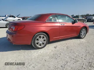 2008 Chrysler Sebring Limited with VIN 1C3LC65M58N104988, listed as a Copart auction lot 43526375 with 56,259 mi miles and Clean Title. Bid and sale history available at DreamBid. Image 3.